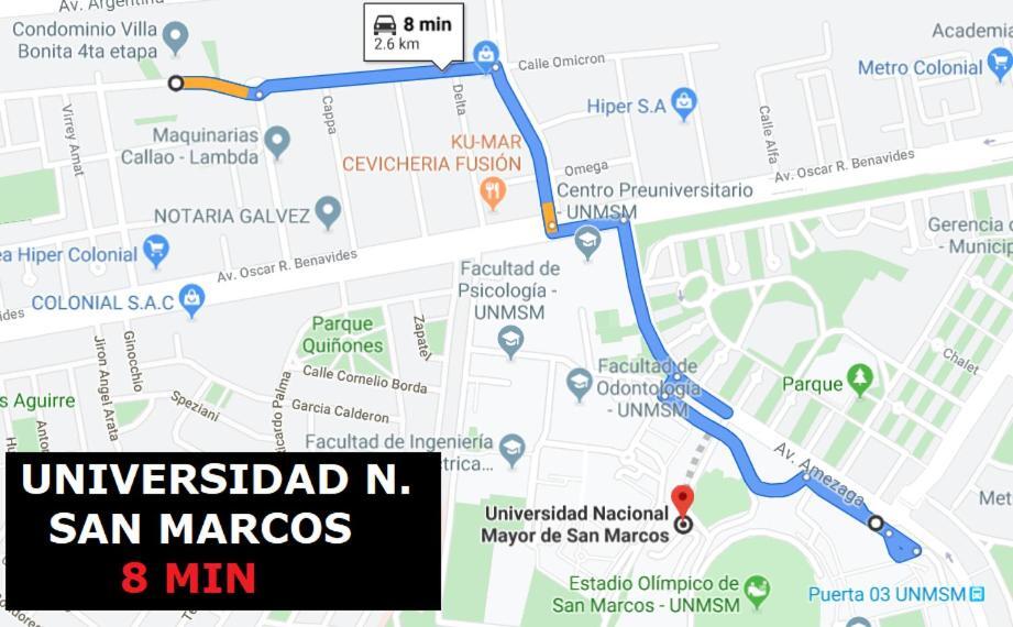 The White Lion 2 / 10 Min Airport Apartment Lima Exterior foto